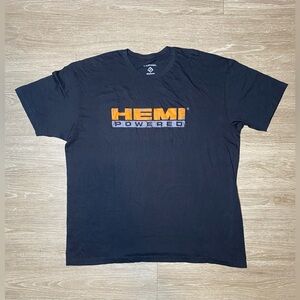 Men’s Size 2XL Chrysler Dodge Mopar Hemi Graphic Logo T-Shirt Black *Pre-Owned*